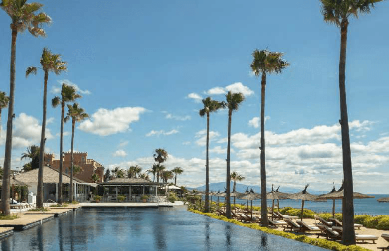Finca Cortesin beach club setting