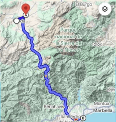 Route map for DAY 3